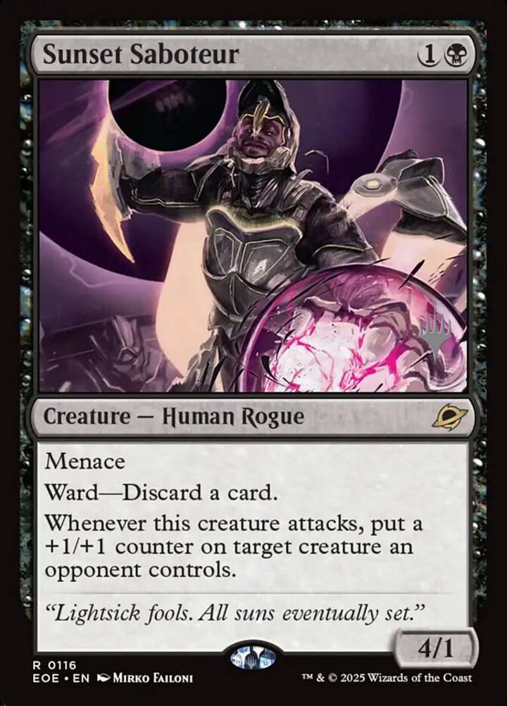 Sunset Saboteur (V.2)