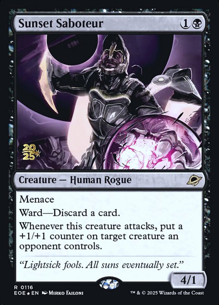 Sunset Saboteur (V.1)
