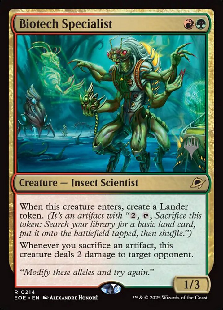 Biotech Specialist (V.2)