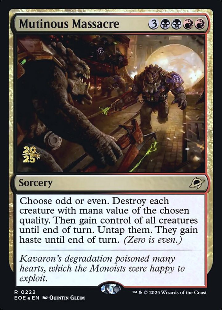 Mutinous Massacre (V.1)