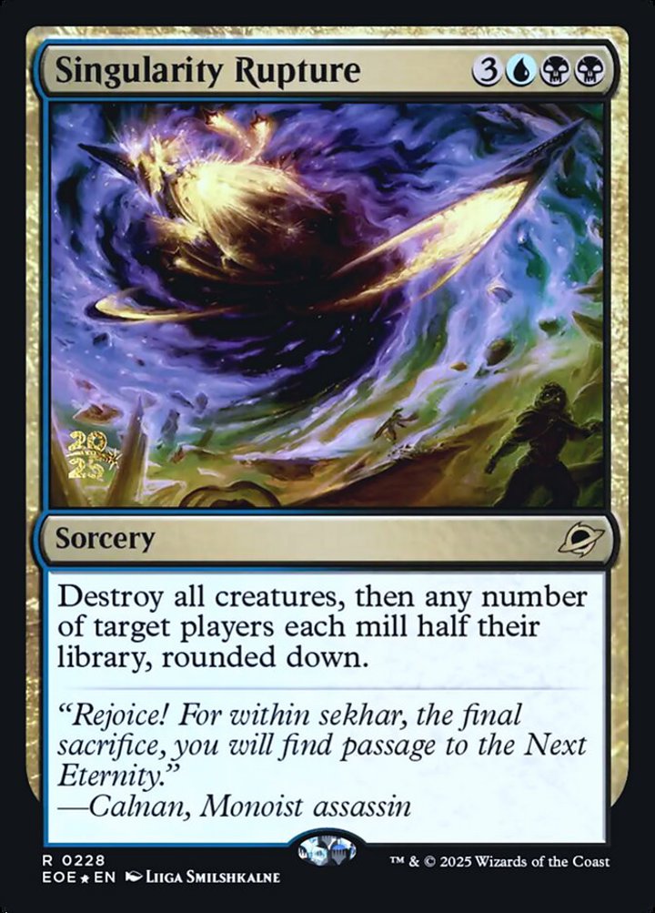 Singularity Rupture (V.1)