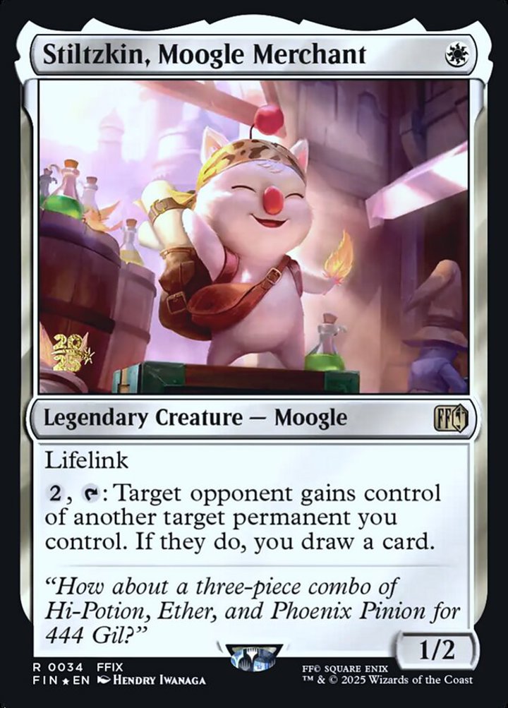 Stiltzkin, Moogle Merchant (V.1)