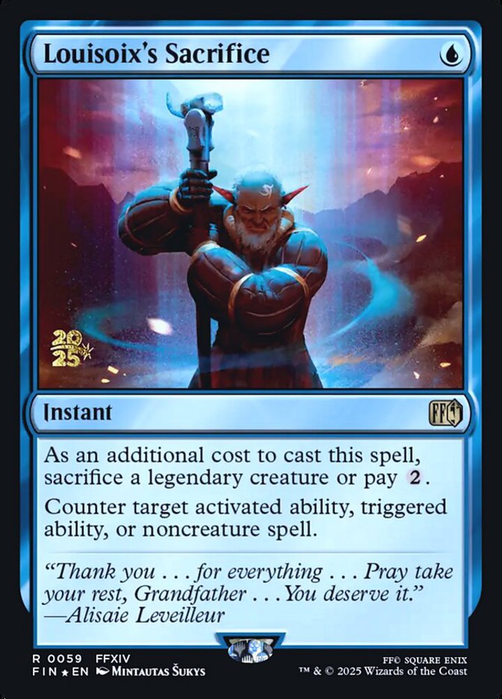 Louisoix's Sacrifice (V.1)