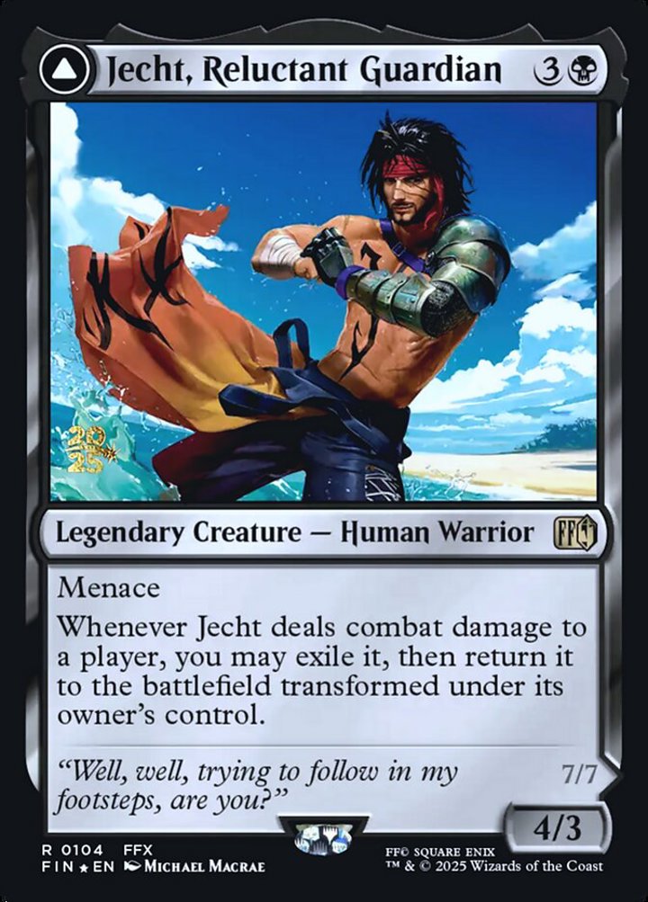 Jecht, Reluctant Guardian // Braska's Final Aeon (V.1)