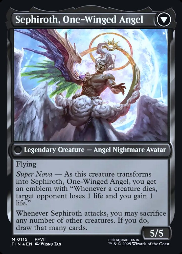 Sephiroth, Fabled SOLDIER // Sephiroth, One-Winged Angel (V.1)