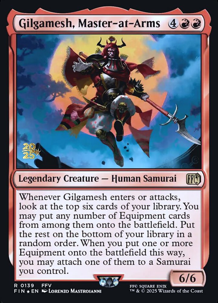 Gilgamesh, Master-at-Arms (V.1)