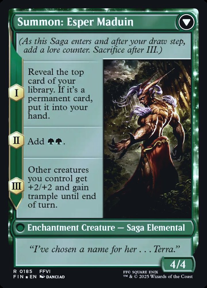 Esper Origins // Summon: Esper Maduin (V.1)