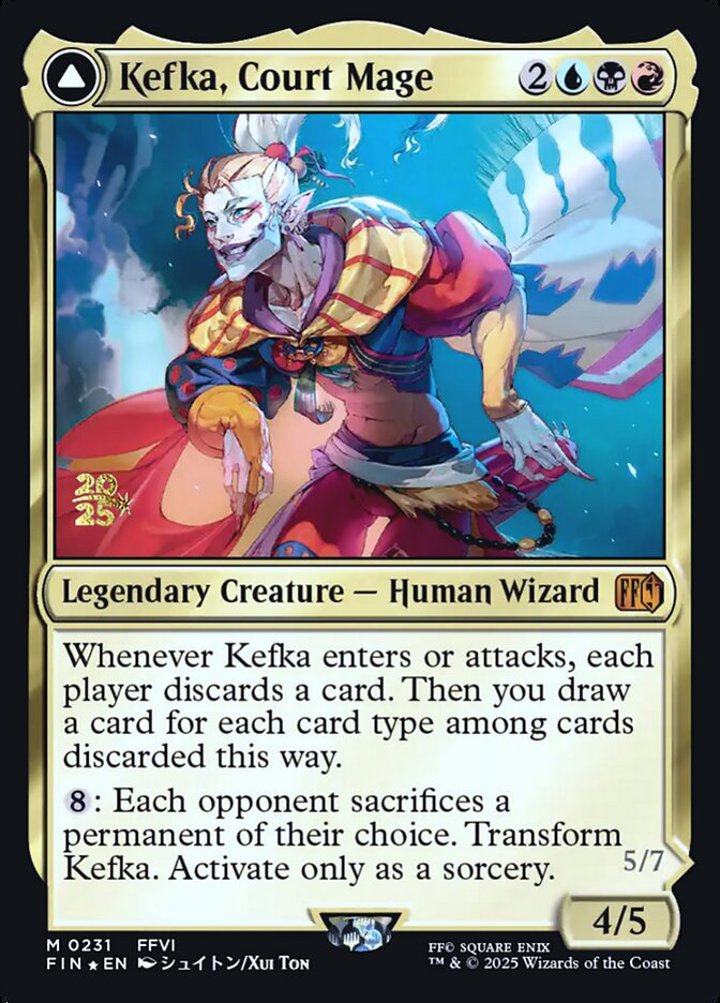 Kefka, Court Mage // Kefka, Ruler of Ruin (V.1)