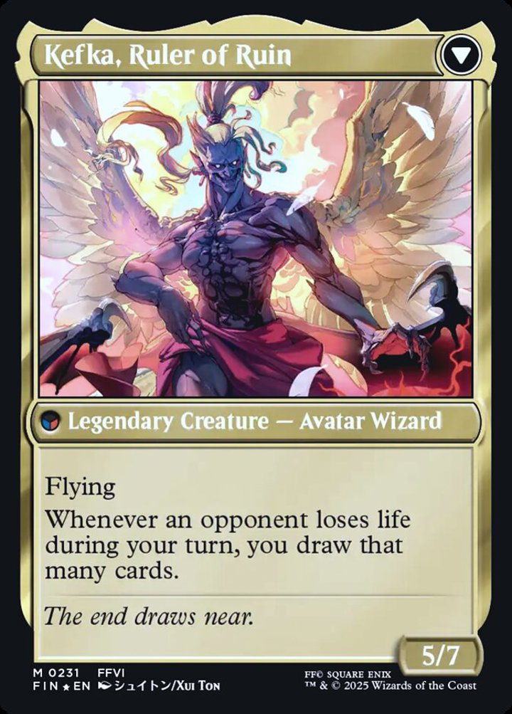 Kefka, Court Mage // Kefka, Ruler of Ruin (V.1)