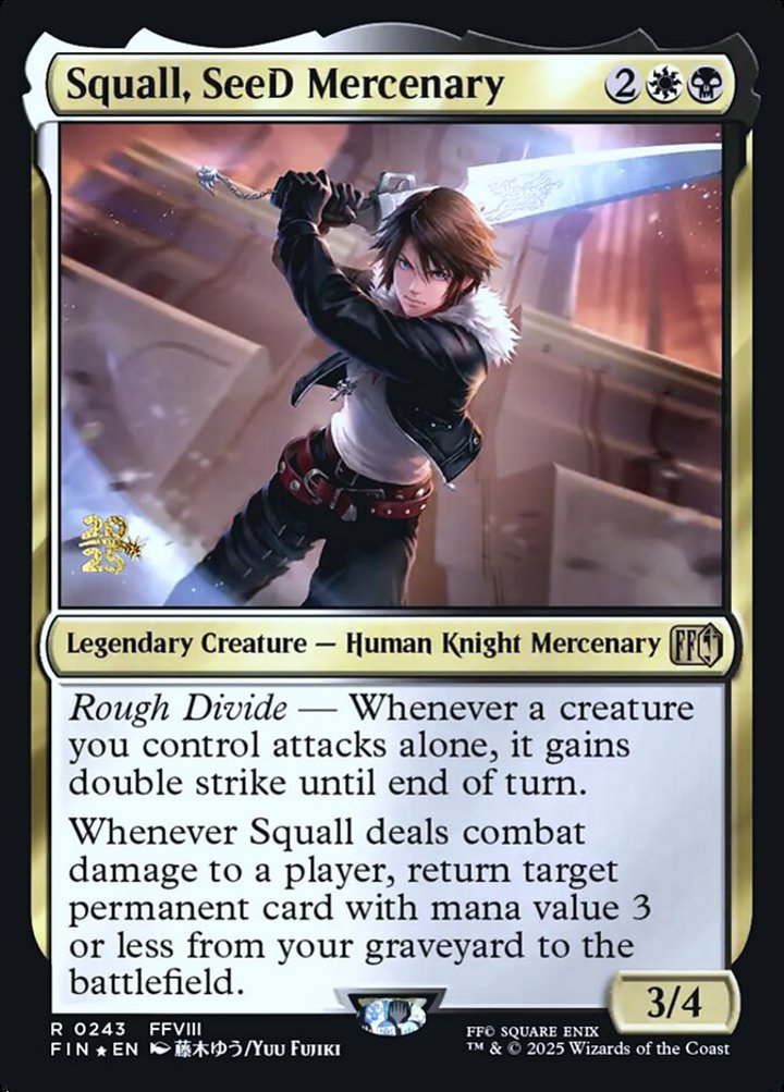 Squall, SeeD Mercenary (V.1)