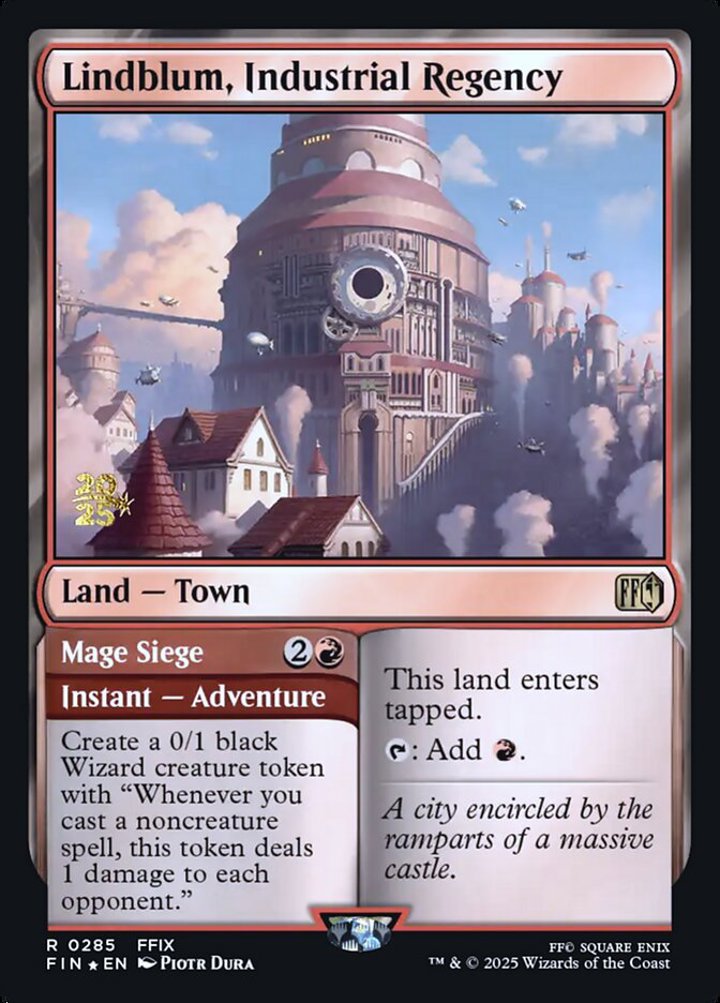 Lindblum, Industrial Regency // Mage Siege (V.1)