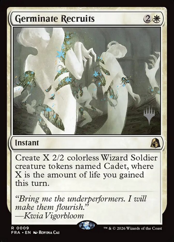 Germinate Recruits