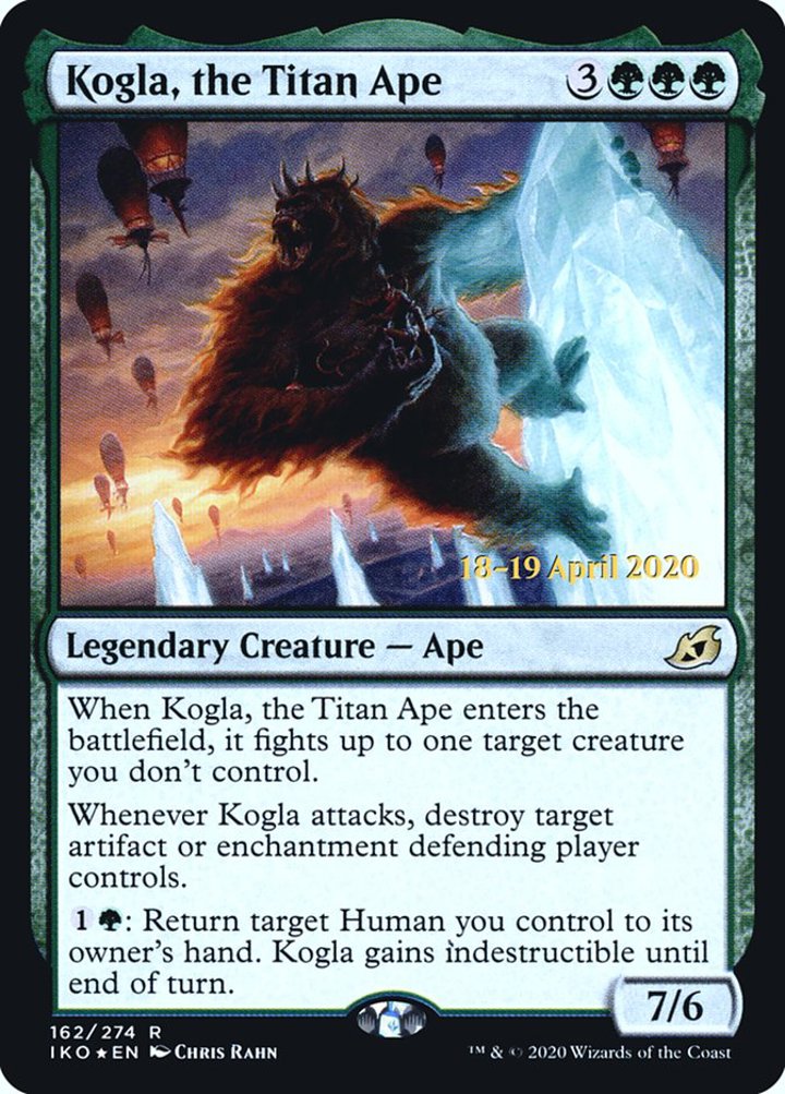 Kogla, the Titan Ape (V.2)