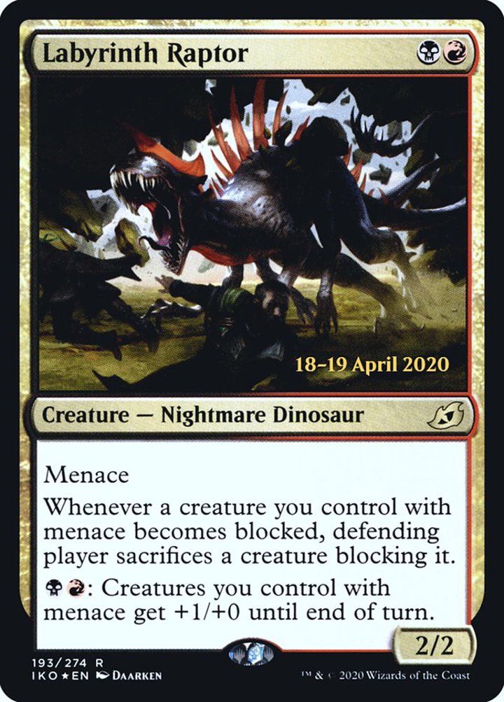 Labyrinth Raptor (V.2)