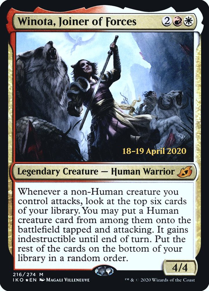 Winota, Joiner of Forces (V.2)