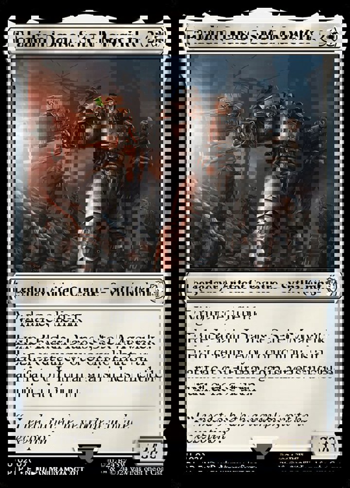 Paladin Danse, Steel Maverick