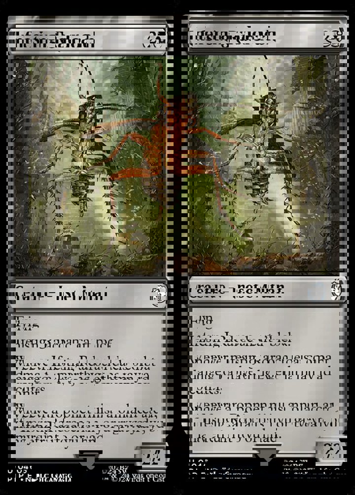 Infesting Radroach