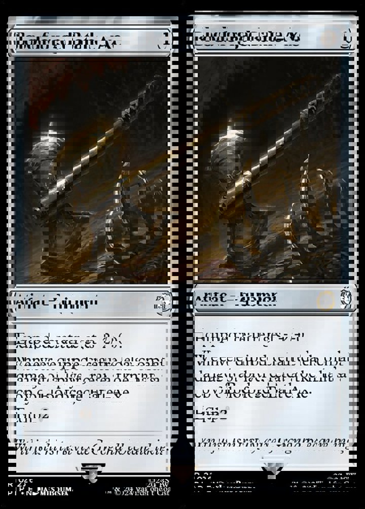 Bloodforged Battle-Axe