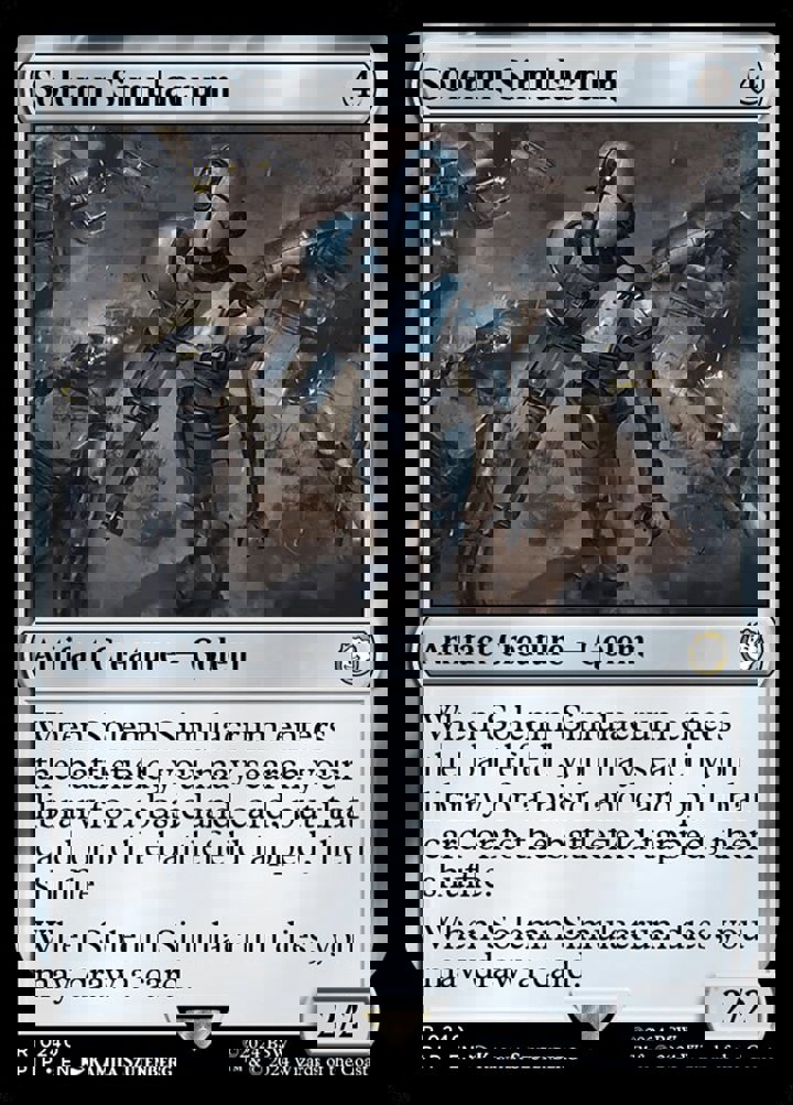 Solemn Simulacrum