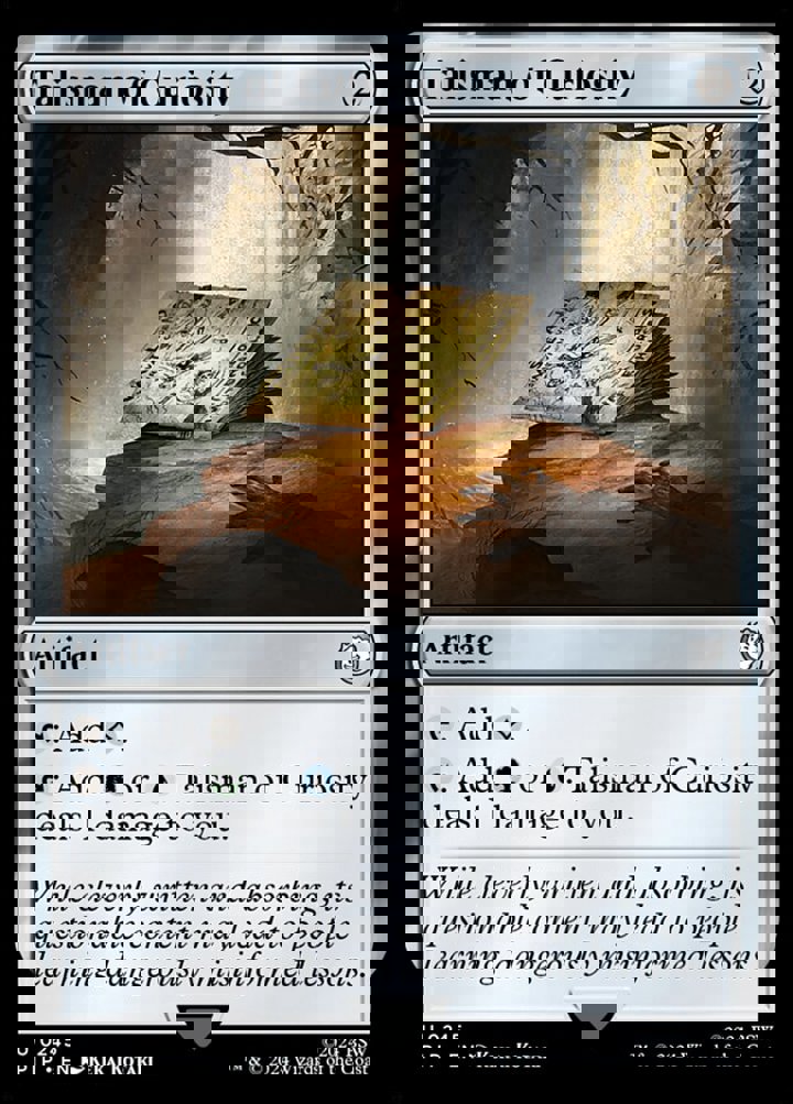 Talisman of Curiosity