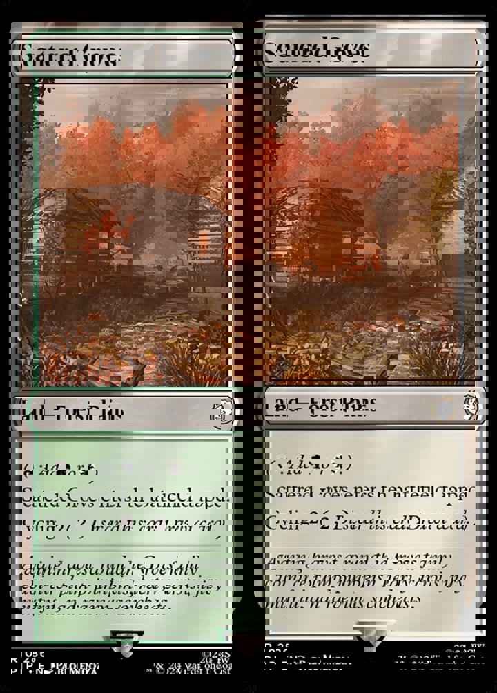 Scattered Groves