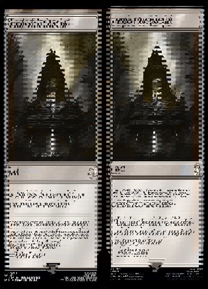 Temple of the False God