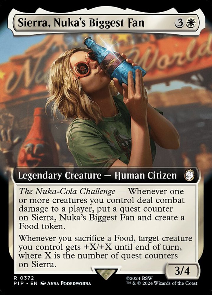 Sierra, Nuka's Biggest Fan (V.1)