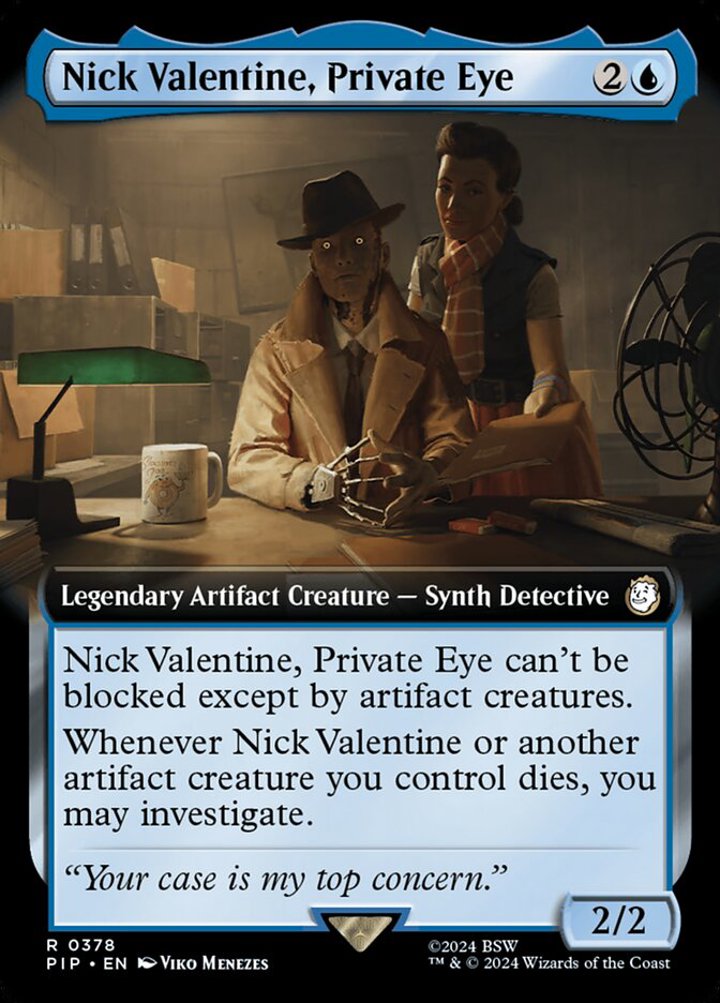 Nick Valentine, Private Eye (V.1)