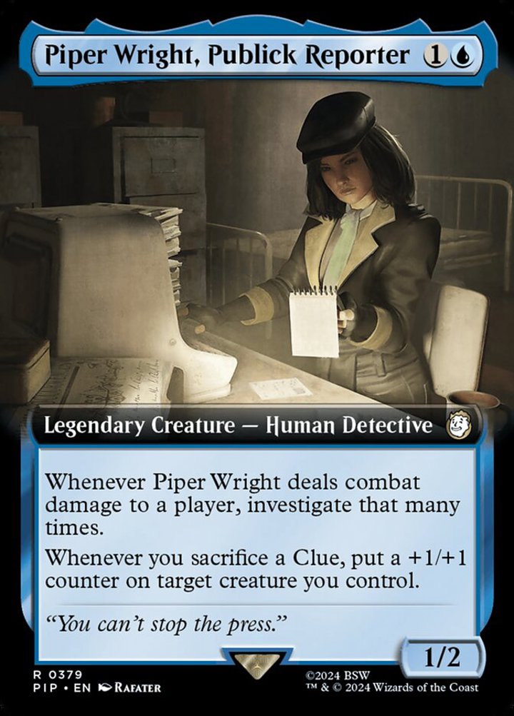 Piper Wright, Publick Reporter (V.1)