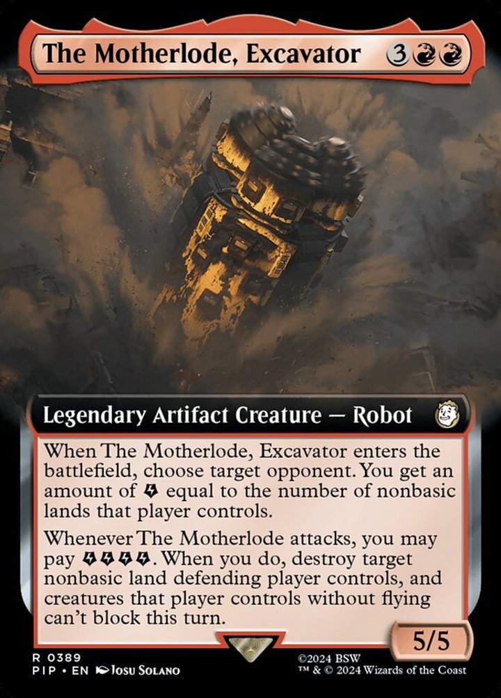 The Motherlode, Excavator (V.1)