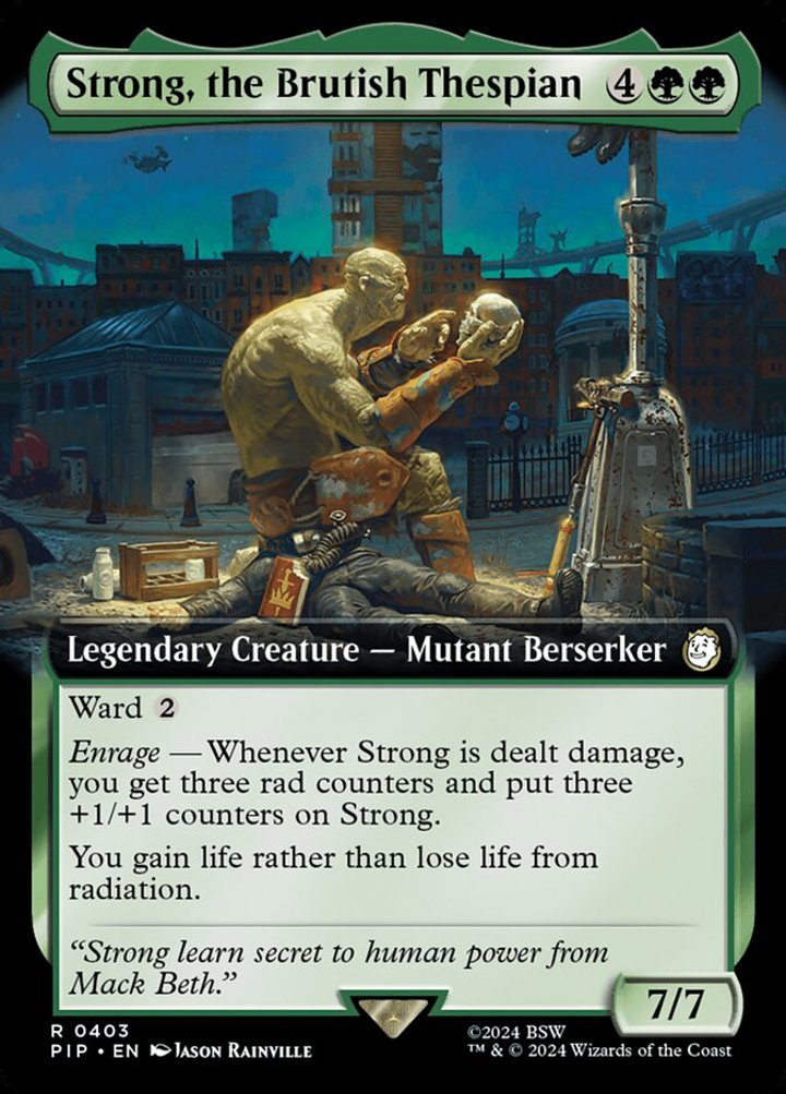 Strong, the Brutish Thespian (V.1)