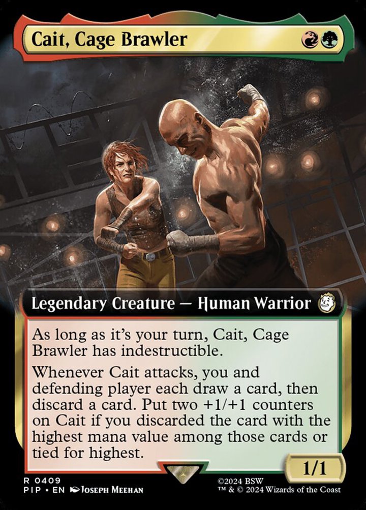 Cait, Cage Brawler (V.1)