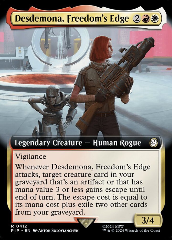 Desdemona, Freedom's Edge (V.1)