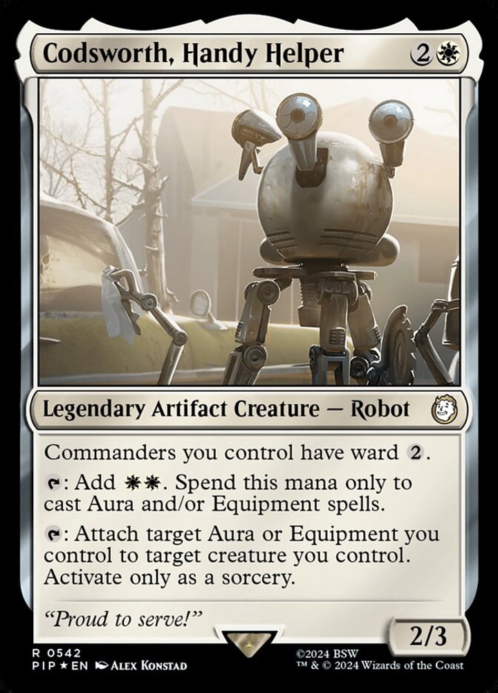 Codsworth, Handy Helper (V.2)