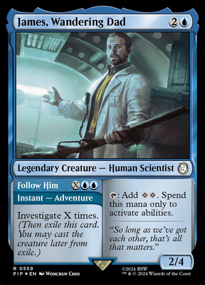 James, Wandering Dad // Follow Him (V.2)