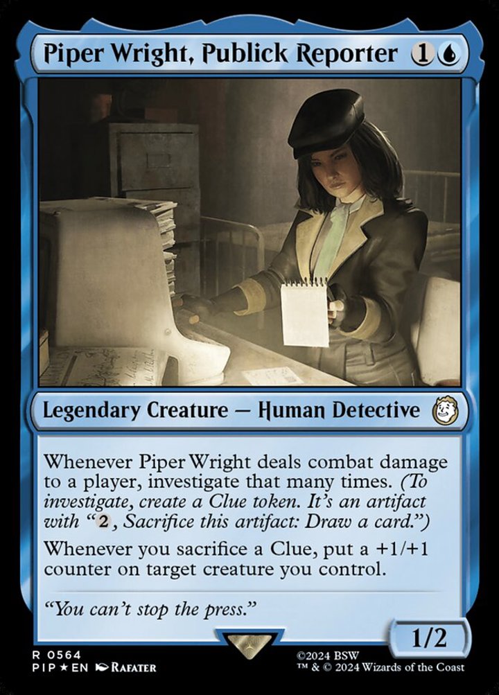 Piper Wright, Publick Reporter (V.2)