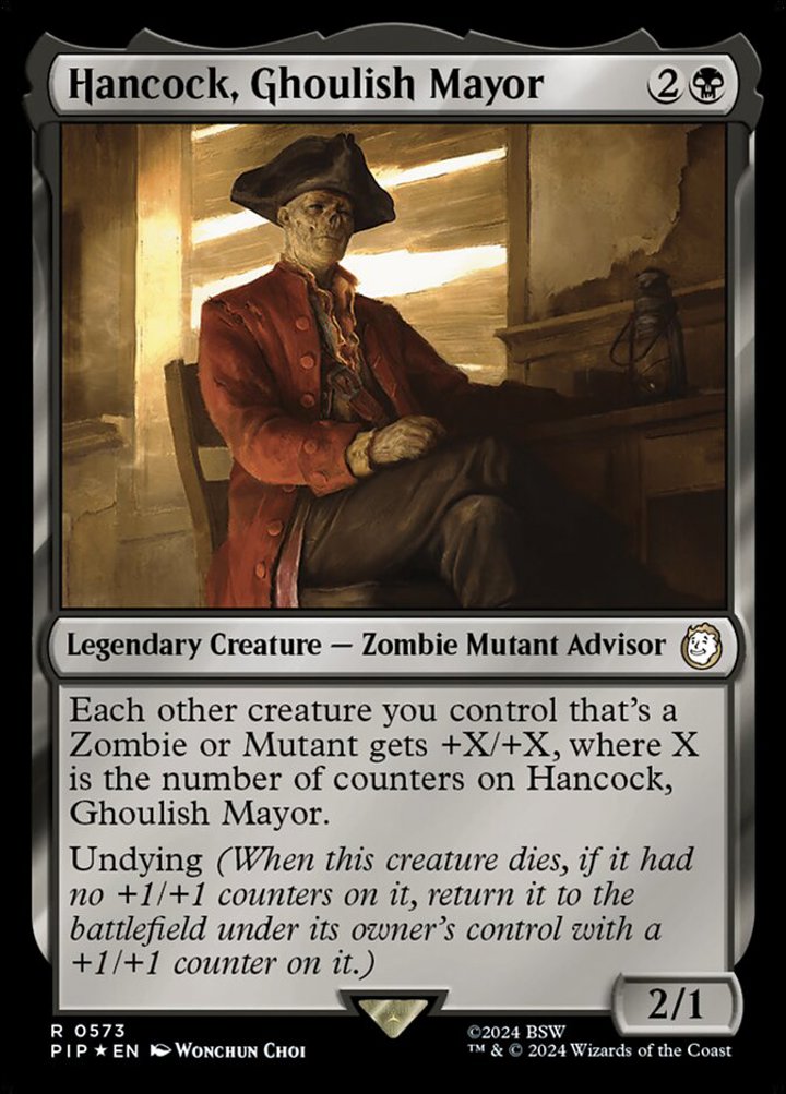Hancock, Ghoulish Mayor (V.2)