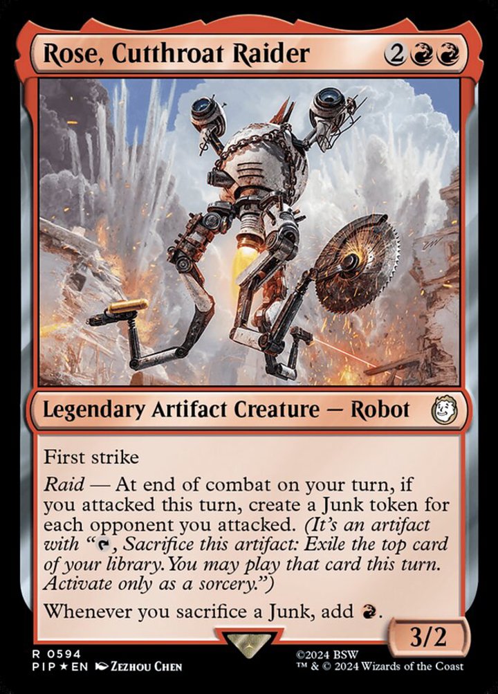 Rose, Cutthroat Raider (V.2)