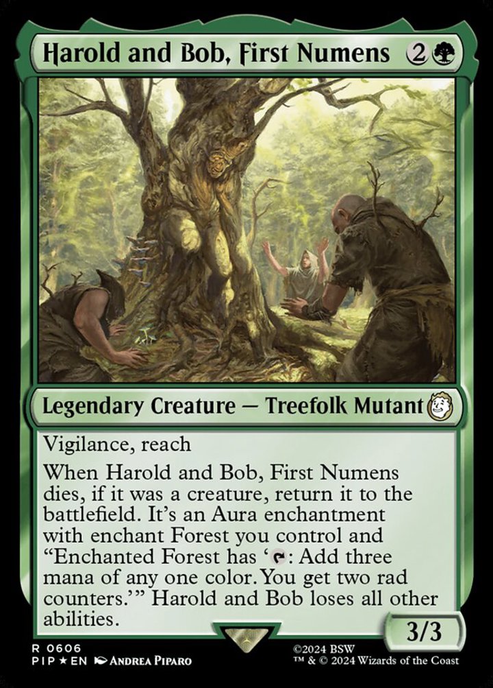 Harold and Bob, First Numens (V.2)