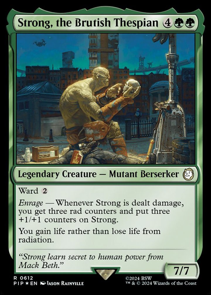 Strong, the Brutish Thespian (V.2)
