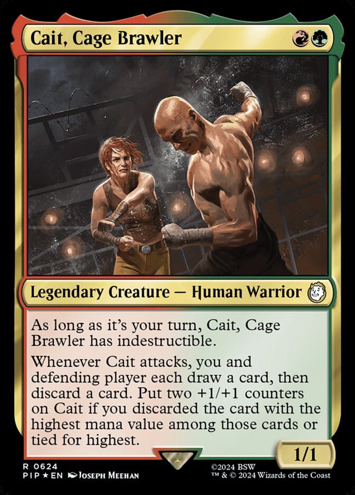 Cait, Cage Brawler (V.2)