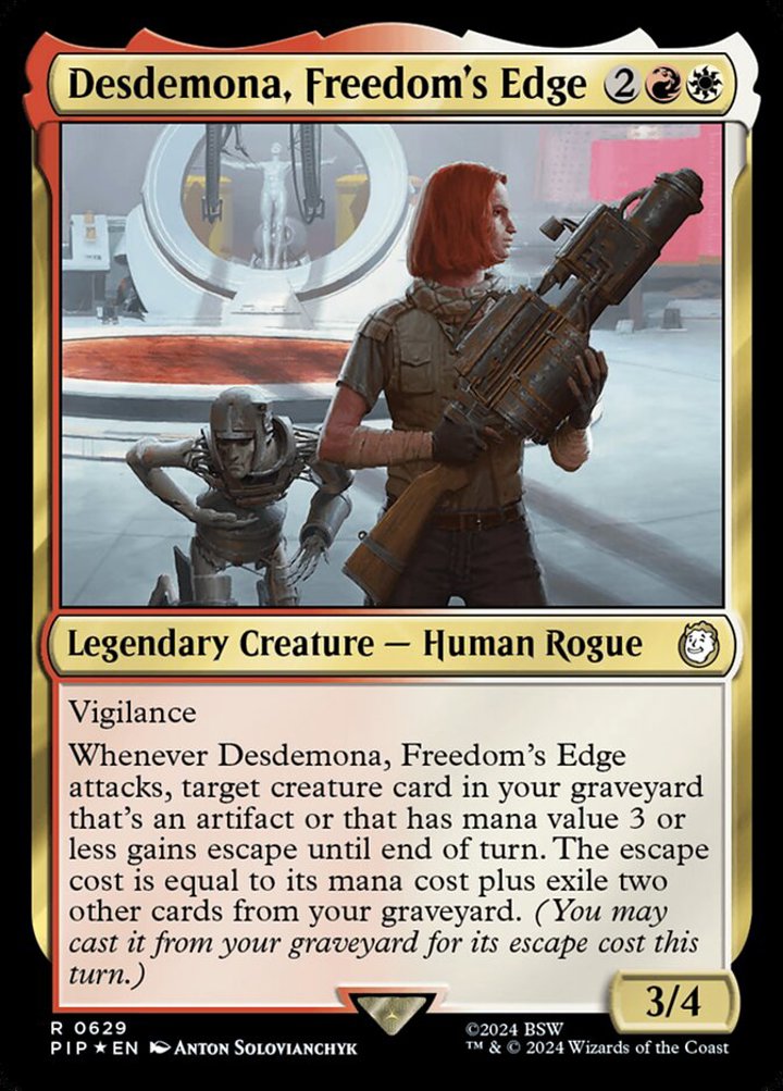 Desdemona, Freedom's Edge (V.2)
