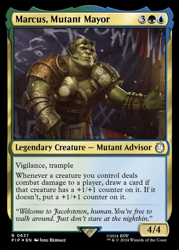 Marcus, Mutant Mayor (V.2)