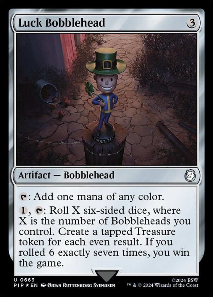 Luck Bobblehead (V.1)