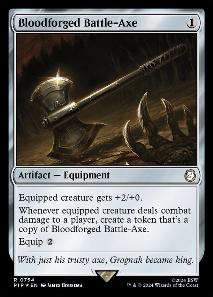 Bloodforged Battle-Axe (V.2)