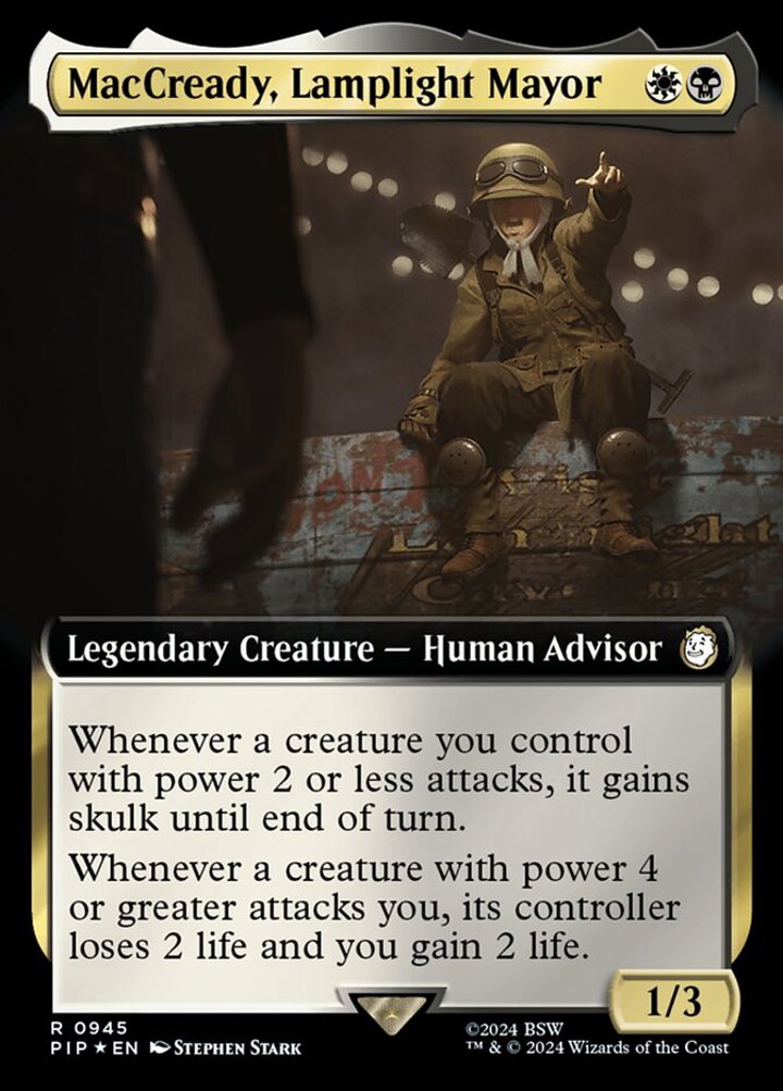 MacCready, Lamplight Mayor (V.3)
