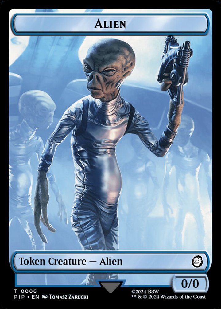 Alien Token (U 0/0) // Clue Token