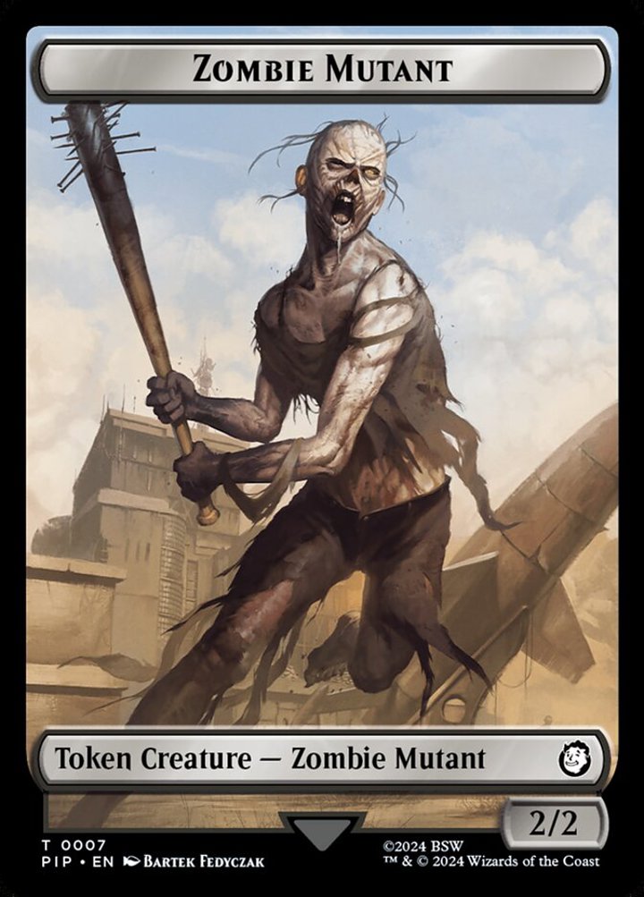 Copy Token // Zombie Mutant Token (B 2/2)