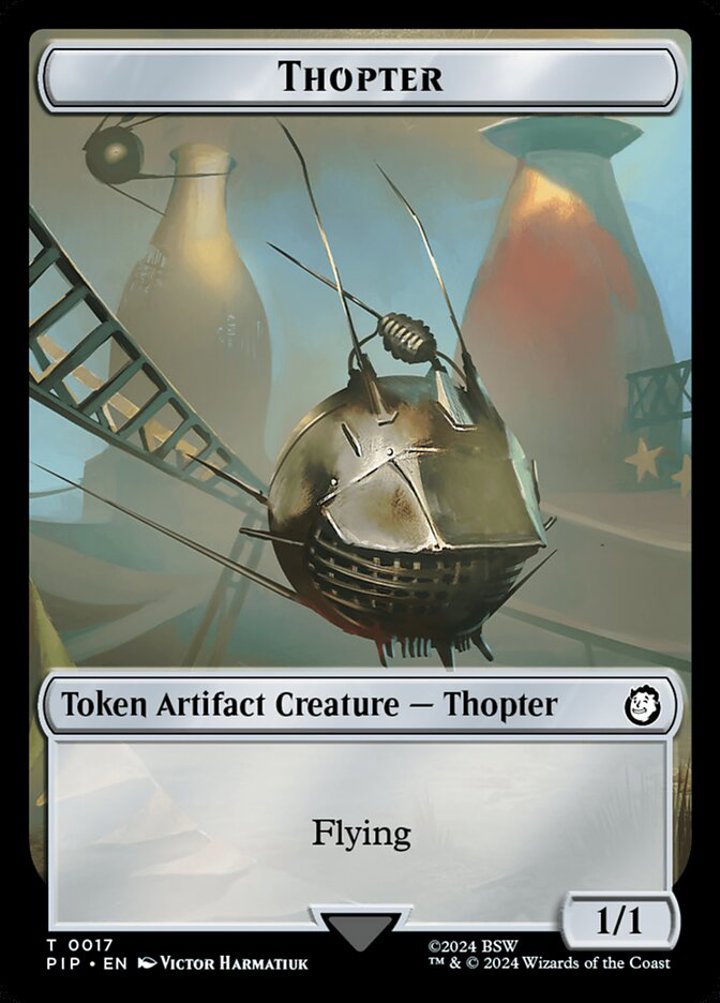 Food Token // Thopter Token (A 1/1) (V.1)