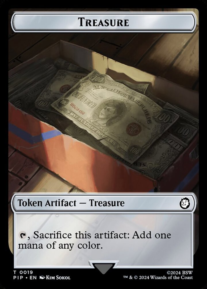 Copy Token // Treasure Token (V.2)